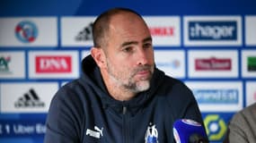 Igor Tudor en conférence de presse.