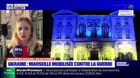 Marseille mobilisée contre la guerre en Ukraine, un an après le début du conflit