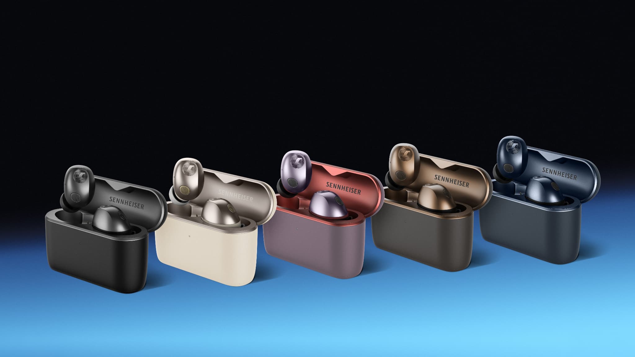 La nouvelle gamme des Momentum True Wireless 5 de Sennheiser disponible le 3 septembre La nouvelle gamme des Momentum True Wireless 5 de Sennheiser disponible le 3 septembre