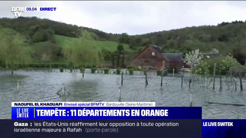La digue a cédé: une habitante de Bardouville témoigne des crues en Seine-Maritime