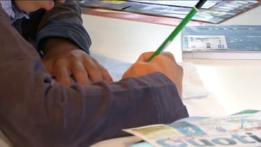 Travail d'enfant. (illustration)
