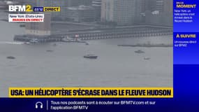 New-York: un hélicoptère s'écrase dans l'Hudson
