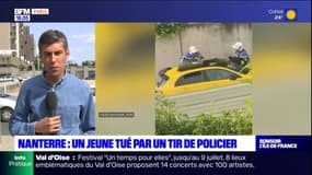 Nanterre: un adolescent tué par le tir d'un policier lors d'un refus d'obtempérer