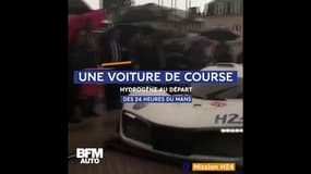 Cette voiture de course hydrogène prendra le départ des 24 heures du Mans 