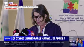 Otages libérés par le Hamas: "Nous ferons notre possible pour traiter de la meilleure manière la santé psychologique et physique des otages", affirme la directrice de l'hôpital Schneider de Petah Tikva