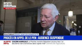 Procès en appel de Marine Le Pen: "Je considère que nous menions un combat politique", déclare Bruno Gollnisch, prévenu et ancien vice-président du RN