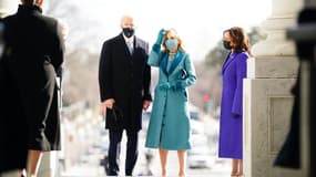 Joe et Jill Biden au Capitole, le 20 janvier 2021.