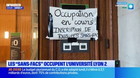 Les "Sans-facs" occupent depuis hier l'université Lyon 2