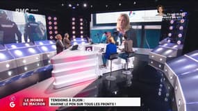 Le monde de Macron : Tensions à Dijon, Marine Le Pen sur tous les fronts ! – 17/06