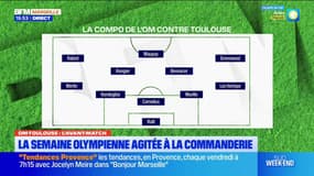 Ligue 1: la compo de l'OM contre Toulouse