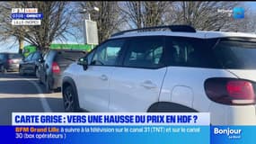 Hauts-de-France: vers une hausse du prix de la carte grise