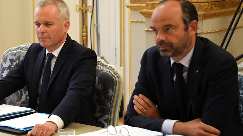 François de Rugy et Edouard Philippe le 5 septembre dernier lors du conseil des ministres, à l'Elysée.