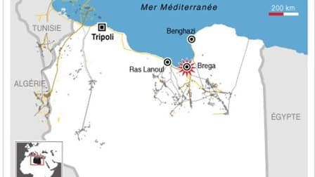 LES REBELLES LIBYENS REVENDIQUENT UN SUCCÈS À BREGA