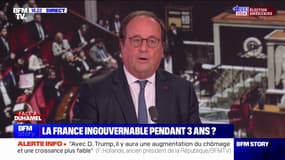 François Hollande: "Madame Le Pen et ses amis sont extrêmement discrets sur ce qui se passe aux États-Unis"