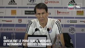 OL : Garcia fait le point sur le mercato et notamment le dossier Guimaraes 