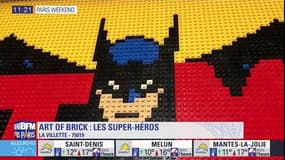 On a visité "Art of brick", les super-héros en mode Légo à la Villette