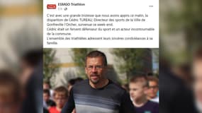 Cédric Tureau, le directeur des sports a été retrouvé mort au Havre dimanche 19 novembre 2023. 