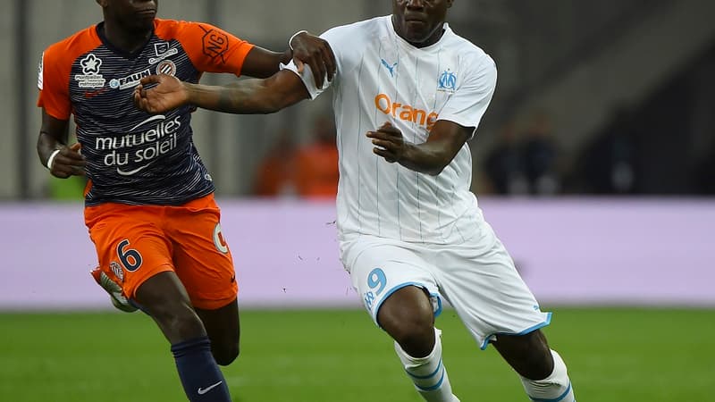 Balotelli en duel avec le Montpelliérain Sambia