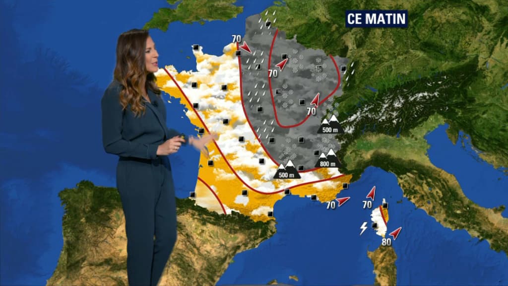 Le temps ce mardi matin