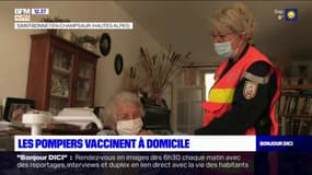Hautes-Alpes: les pompiers vaccinent les personnes âgées à domicile 