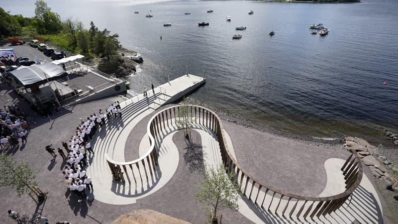 Norvège: inauguration d'un mémorial aux victimes du massacre d'Utoya