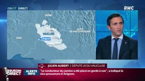 Julien Aubert, député LR du Vaucluse: "Le chauffeur semble ne pas avoir compris ce qui lui arrivait et a accéléré."