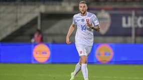 Milan Skriniar avec la Slovaquie, à Vaduz le 20 juin 2023