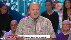 #GrandOral - "Il y a moins de chômage au Japon et en Allemagne, alors qu'il y a plus de robots !" Luc Julia. #GGRMC 