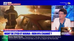 Violences urbaines en Île-de-France: pour la maire de Limeil-Brevannes, "rien n'a changé depuis 2005"