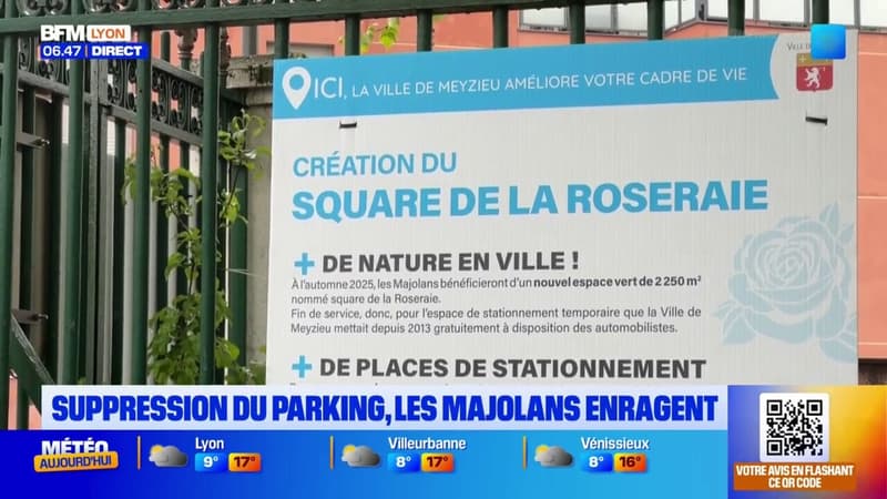 Meyzieu: les riverains lancent une pétition contre la suppression d’un parking au profit d’un square