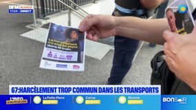 Bas-Rhin: une action de sensibilisation au harcèlement dans les transports en commun