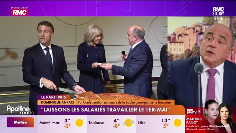 "Laissons les salariés travailler le 1er mai"