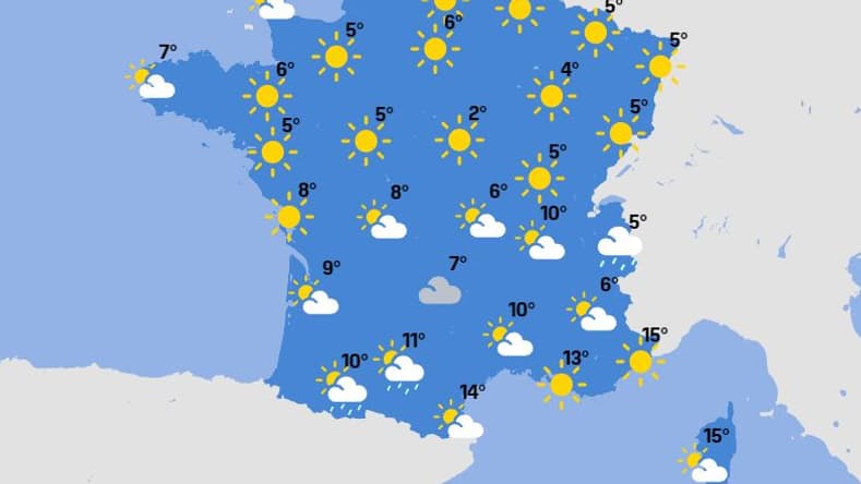 Les prévisions météo du vendredi 22 octobre 2021.