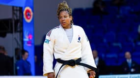 Fanny-Estelle Posvite lors des championnats d'Europe de judo, 26 avril 2025
