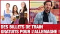 Arnaud Demanche pirate le 3216 - Des trains gratuits entre France et Allemagne pour les jeunes