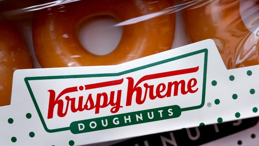 Des beignets vendus dans un magasin Krispy Kreme à Chicago (États-Unis), le 05 mai 2021.