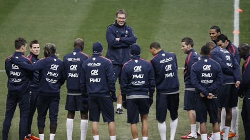 Laurent Blanc et les Bleus