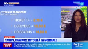 Tarifs, travaux: retour à la normale dans les transports franciliens