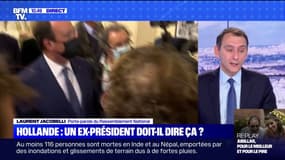 Laurent Jacobelli, porte-parole du Rassemblement National : "François Hollande a été un des fossoyeurs de la France lui aussi"f