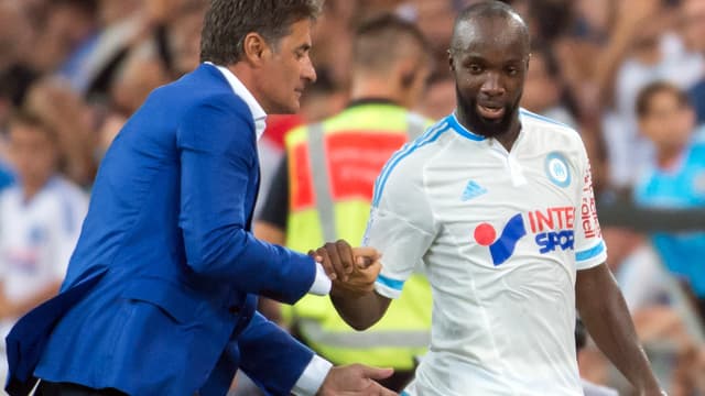 Michel et Lassana Diarra (OM)