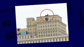 Un missile anti-aérien installé sur le toit du ministre de la Défense russe, posté sur Telegram le 19 janvier 2023