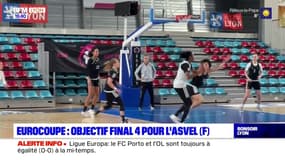 Eurocup : objectif final 4 pour l'Asvel féminin