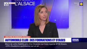 Céline Kastner, directrice des politiques publiques de l'Automobile club association de Strasbourg, explique pourquoi "l'Automobile club de Strasbourg" devient "le Mobilité club France"