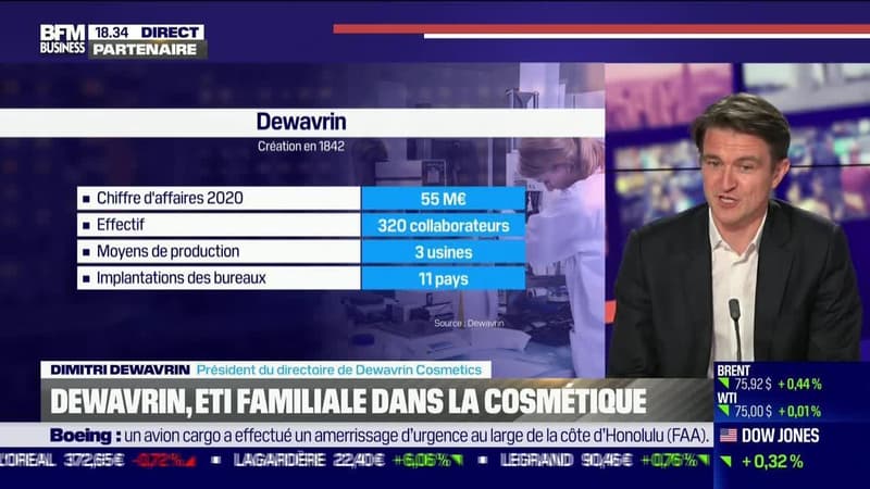 Dimitri Dewavrin (Dewavrin) : Dewavrin, ETI familiale dans la cosmétique - 02/07