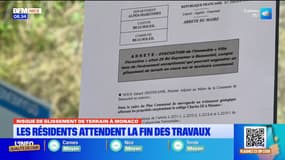 Risque de glissement de terrain à Monaco et Beausoleil : la fin des travaux attendue aujourd'hui