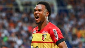 Loïs Openda avec Lens en Ligue 1, le 3 juin 2023