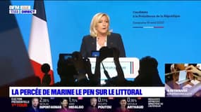 Présidentielle 2022: Marine Le Pen en tête dans les grandes villes du littoral