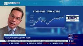 Patrice Gautry (Union Bancaire Privée) : Le 10 ans US s'installe à 4% et devient le "new normal" - 19/10