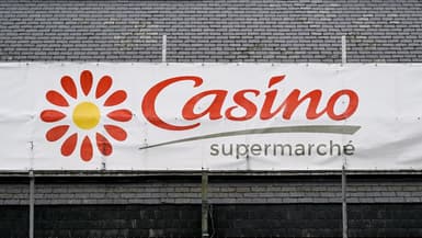 L'enseigne d'un supermarché Casino (photo d'illustration).