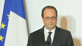 François Hollande, en conférence de presse au Japon à l'occasion du G7.